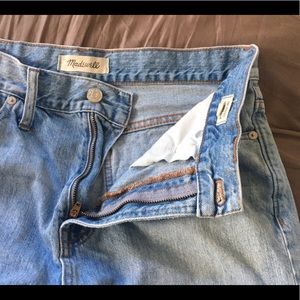 Madewell lightwash highwaisted perfect summer jean